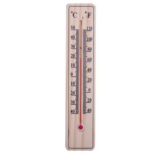氣溫計(酒精/木板/-20～50℃)